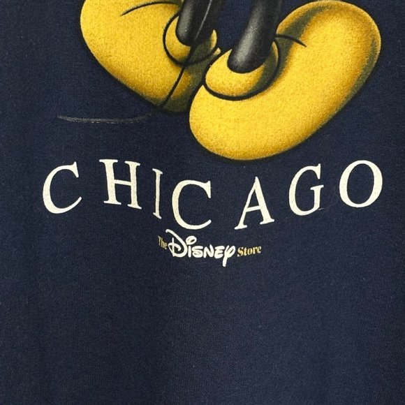 Disney Navy Blue Mickey Mouse Crewneck Sweater - Picture 3 of 7